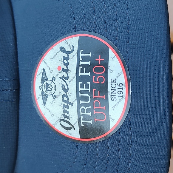 Imperial Monarch Beach Embroidered Strapback Hat Cap OSFA - Picture 3 of 11